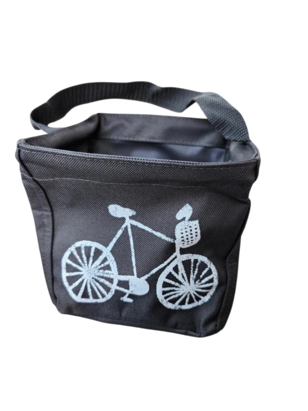 Thirty-One Littles Carry-All Caddy Charcoal Gray Bicycle NWT